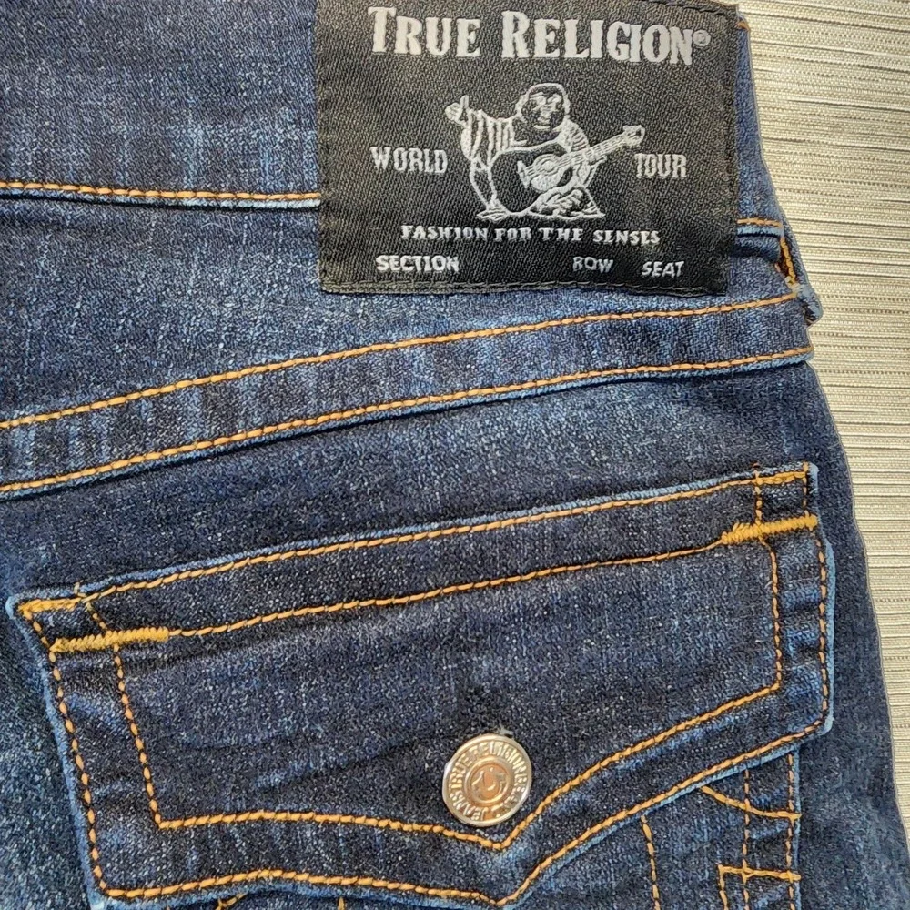 True Religion GENO Relaxed Slim Dark Wash Jeans | Men's @25 Size 30 /31